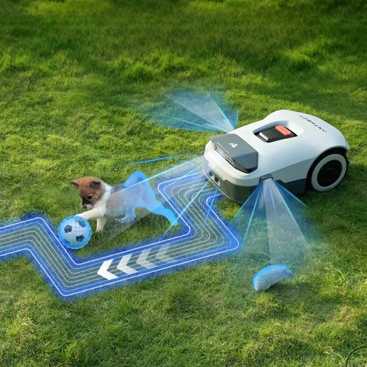ANTHBOT Genie 3000: AI-Roboter-Rasenmäher ohne Kabel